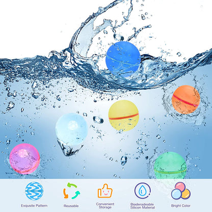 GGenius™ Reusable Water Balloons (12 pcs)