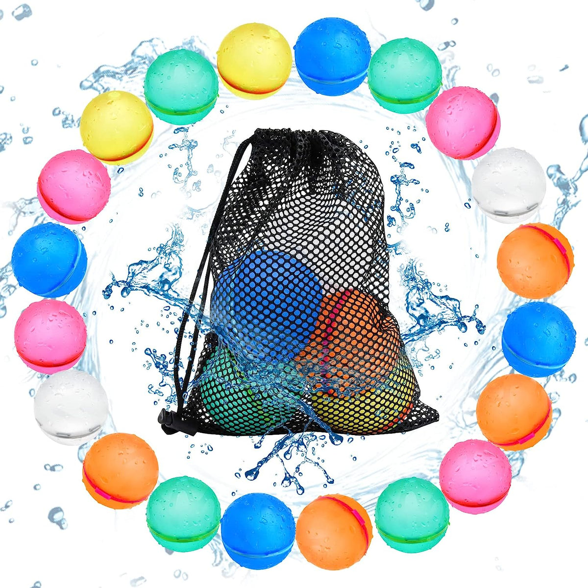 GGenius™ Reusable Water Balloons (12 pcs)