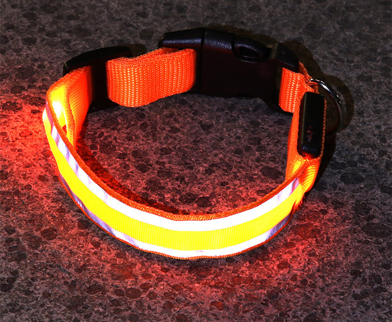 GGenius Glow Walk LED Dog Collar