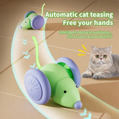 GGenius Smart Mouse Car Cat Toy